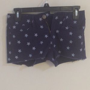Women star shorts size 1